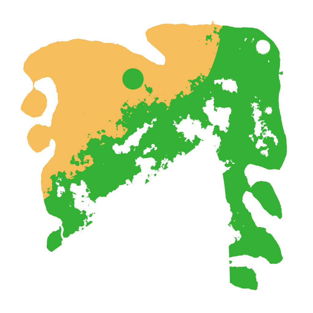 Biome Rust Map: Procedural Map, Size: 3900, Seed: 57611946