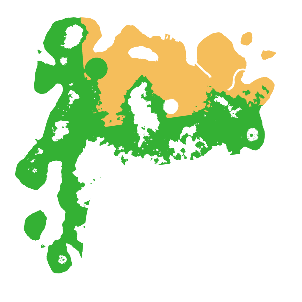 Biome Rust Map: Procedural Map, Size: 3650, Seed: 1598616