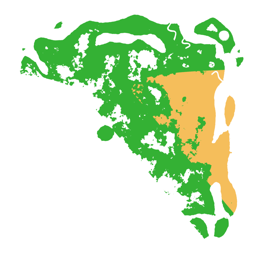 Biome Rust Map: Procedural Map, Size: 4500, Seed: 1132925456