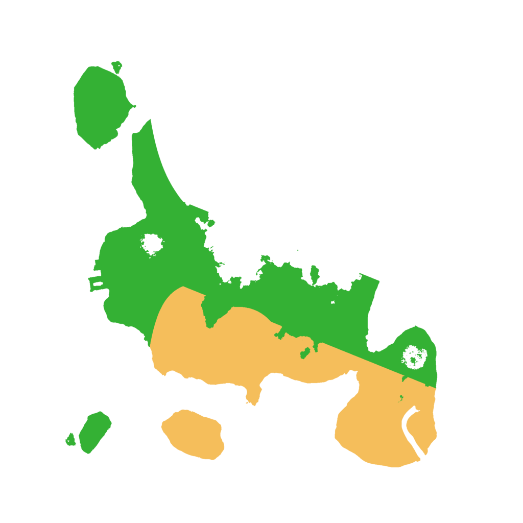 Biome Rust Map: Procedural Map, Size: 2250, Seed: 817751732