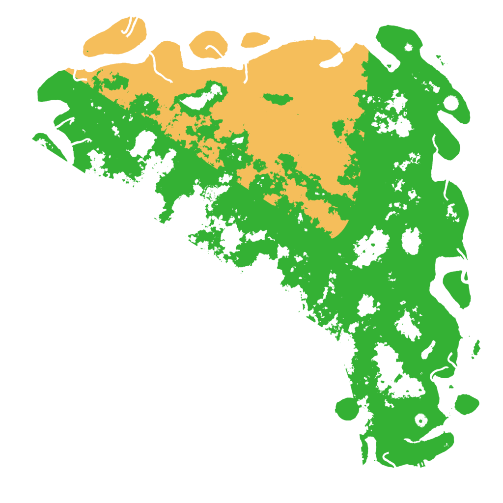 Biome Rust Map: Procedural Map, Size: 6000, Seed: 1252297259
