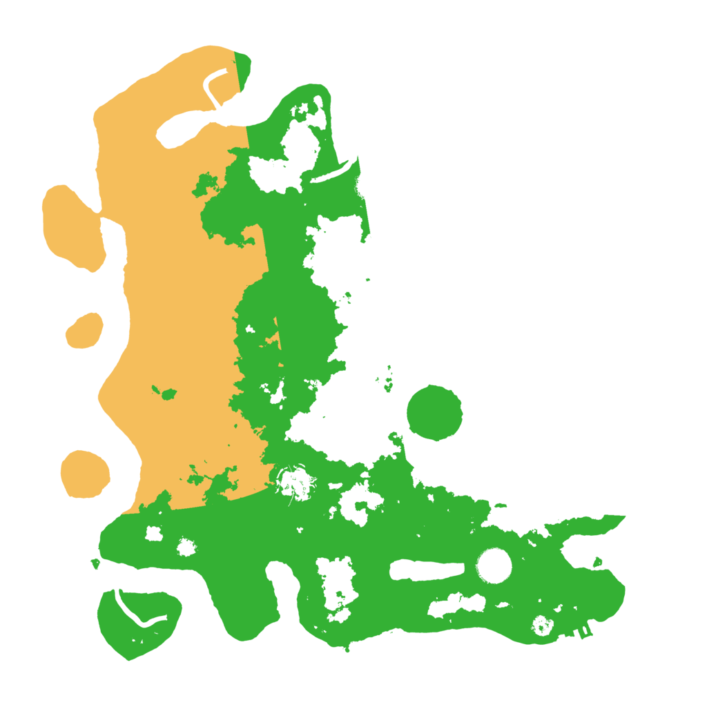 Biome Rust Map: Procedural Map, Size: 3550, Seed: 3087706