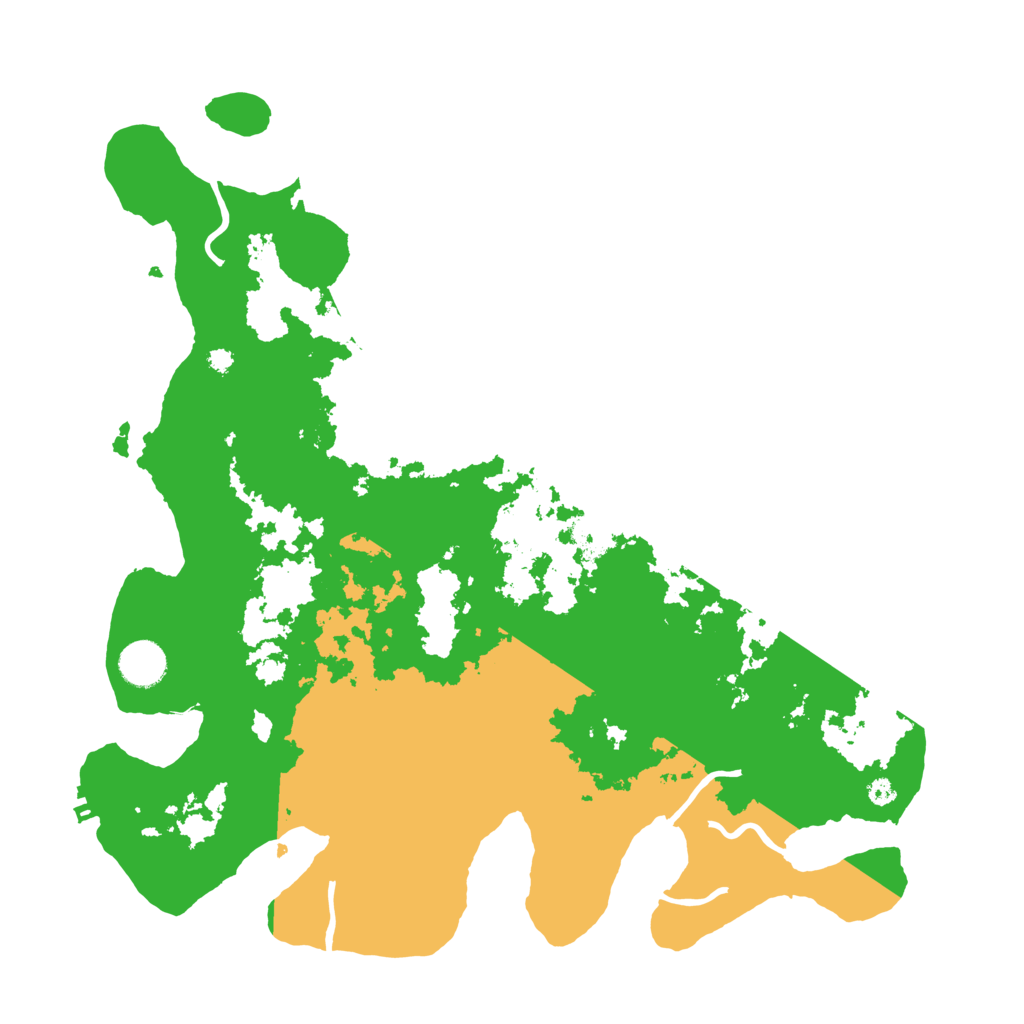 Biome Rust Map: Procedural Map, Size: 3850, Seed: 41999986