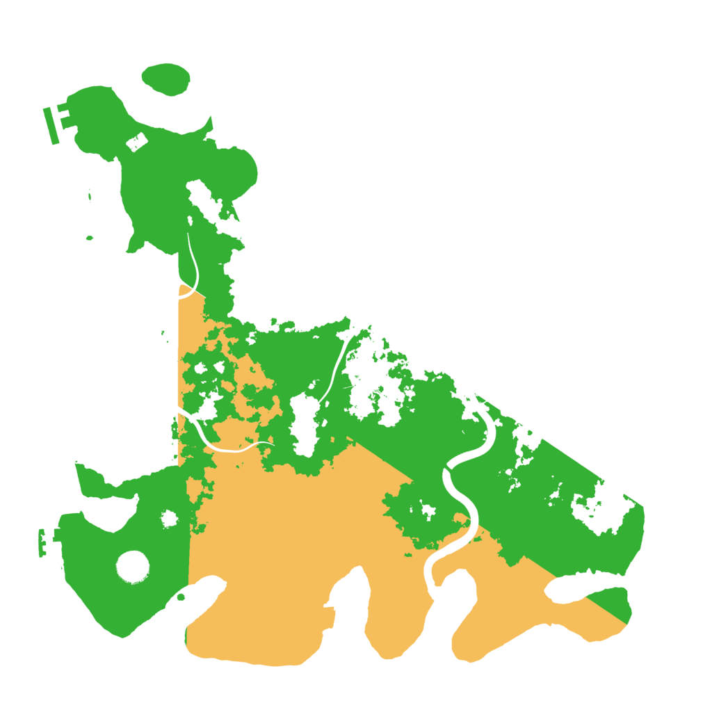 Biome Rust Map: Procedural Map, Size: 3850, Seed: 41999986