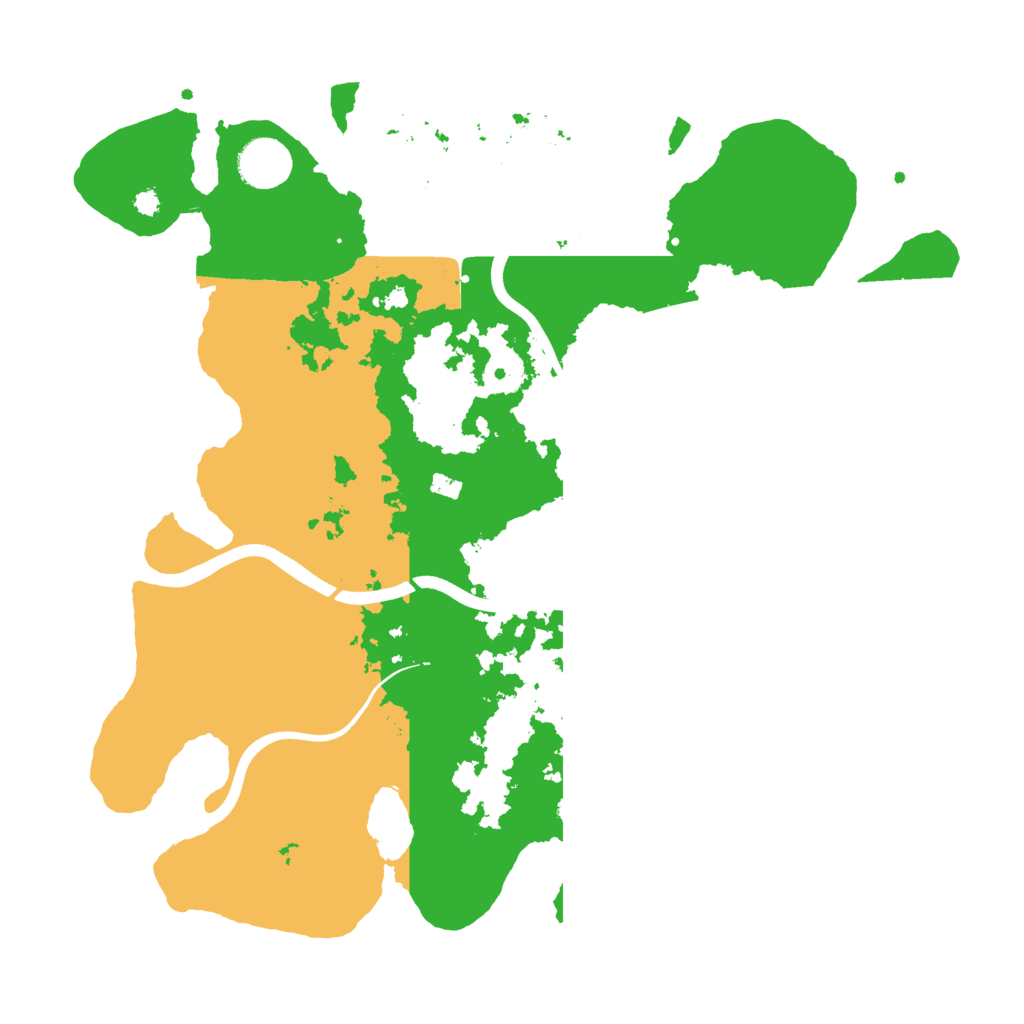 Biome Rust Map: Procedural Map, Size: 3650, Seed: 67369287