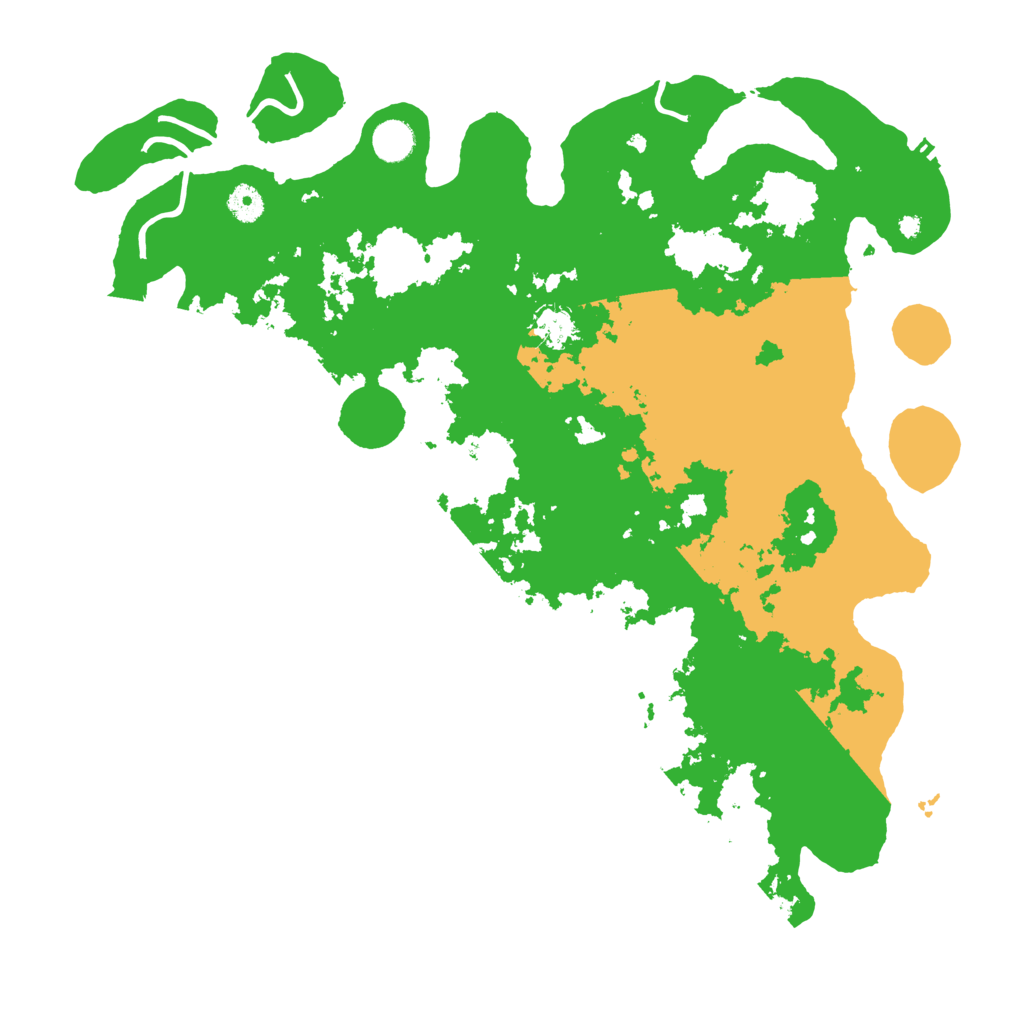 Biome Rust Map: Procedural Map, Size: 4300, Seed: 39863746