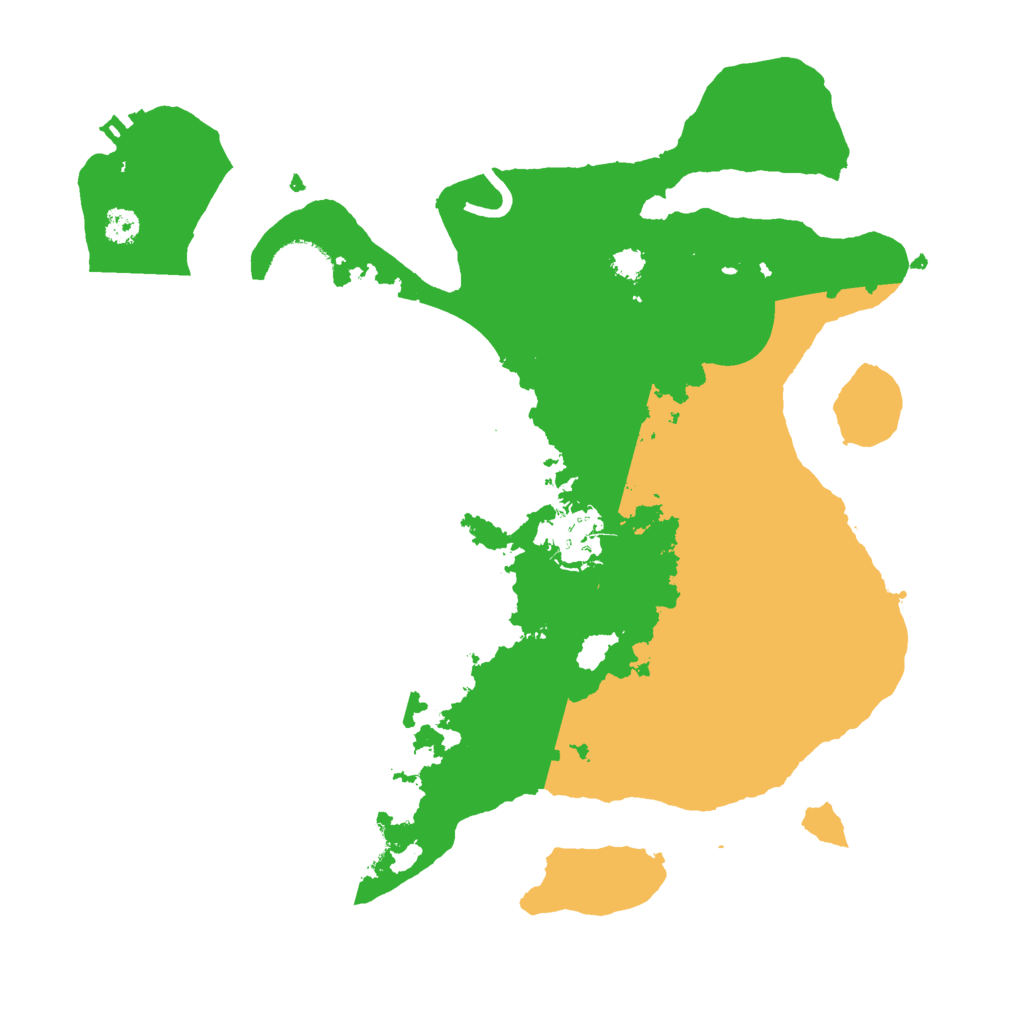 Biome Rust Map: Procedural Map, Size: 3000, Seed: 47985