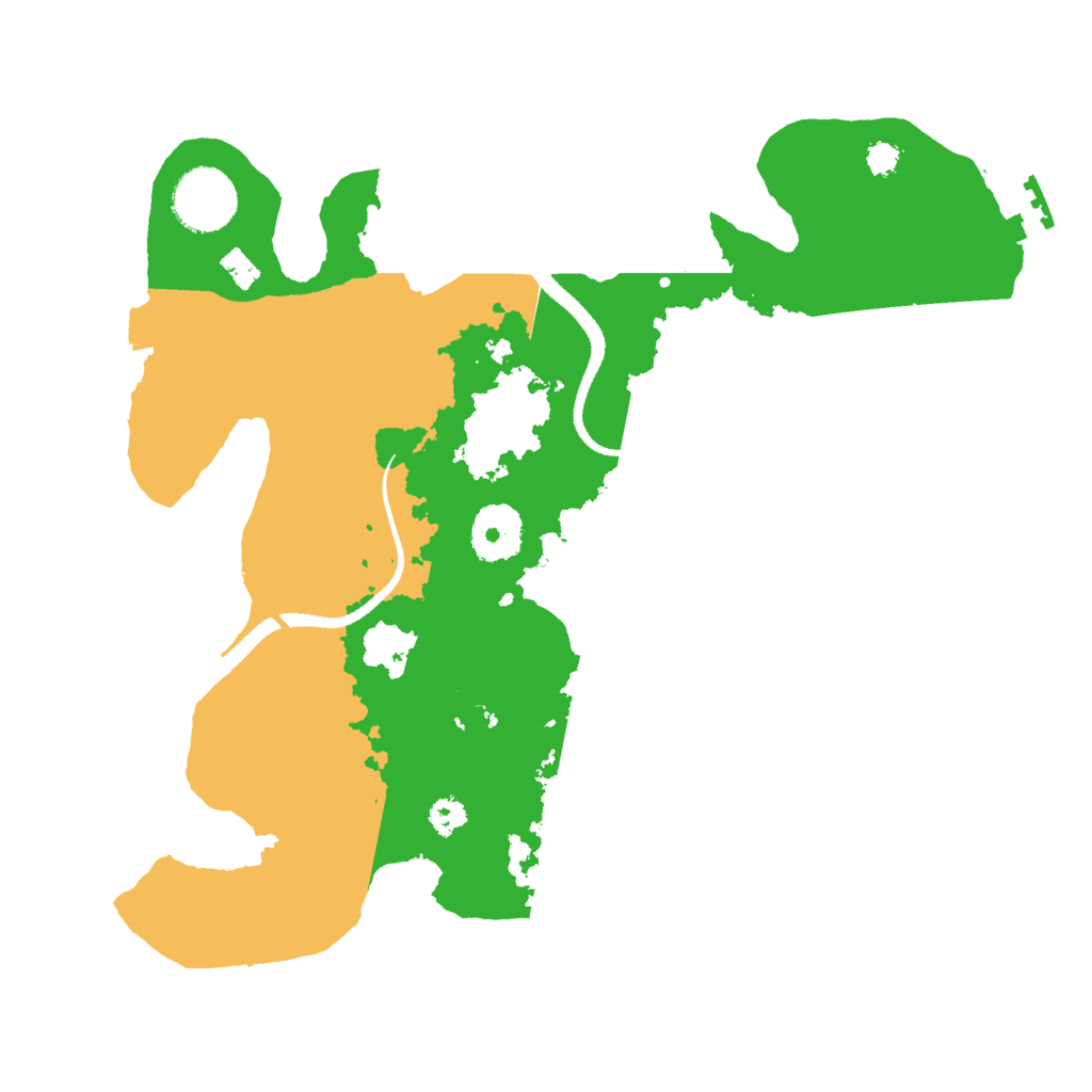 Biome Rust Map: Procedural Map, Size: 3000, Seed: 41149