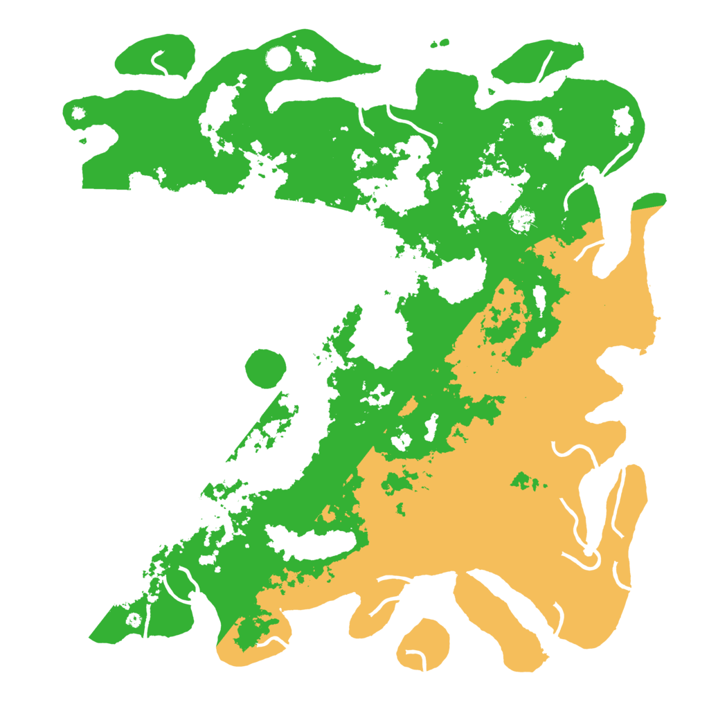 Biome Rust Map: Procedural Map, Size: 5000, Seed: 215474215