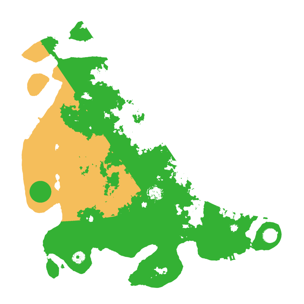 Biome Rust Map: Procedural Map, Size: 3700, Seed: 1994870972