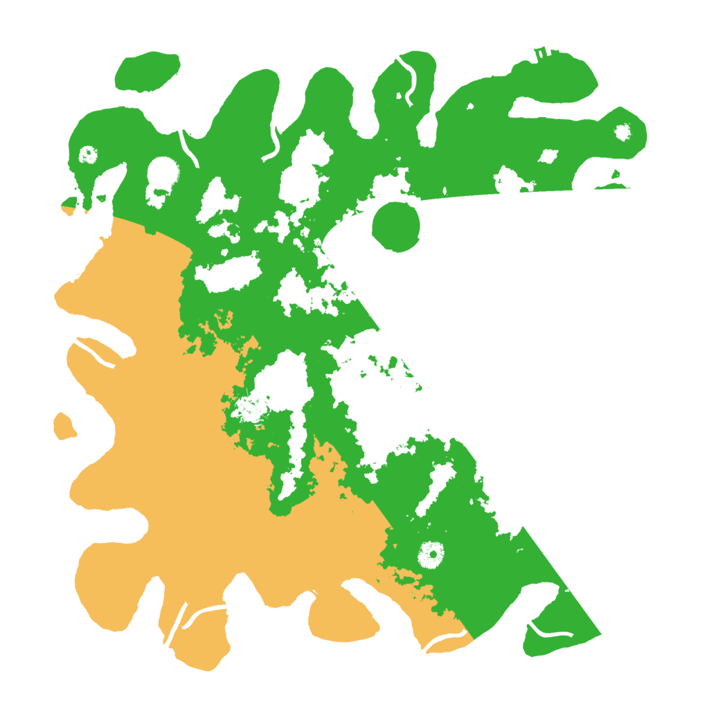 Biome Rust Map: Procedural Map, Size: 3950, Seed: 42800226