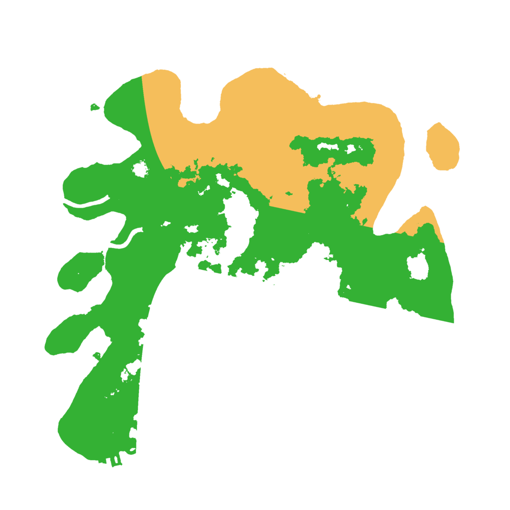 Biome Rust Map: Procedural Map, Size: 3000, Seed: 617328699