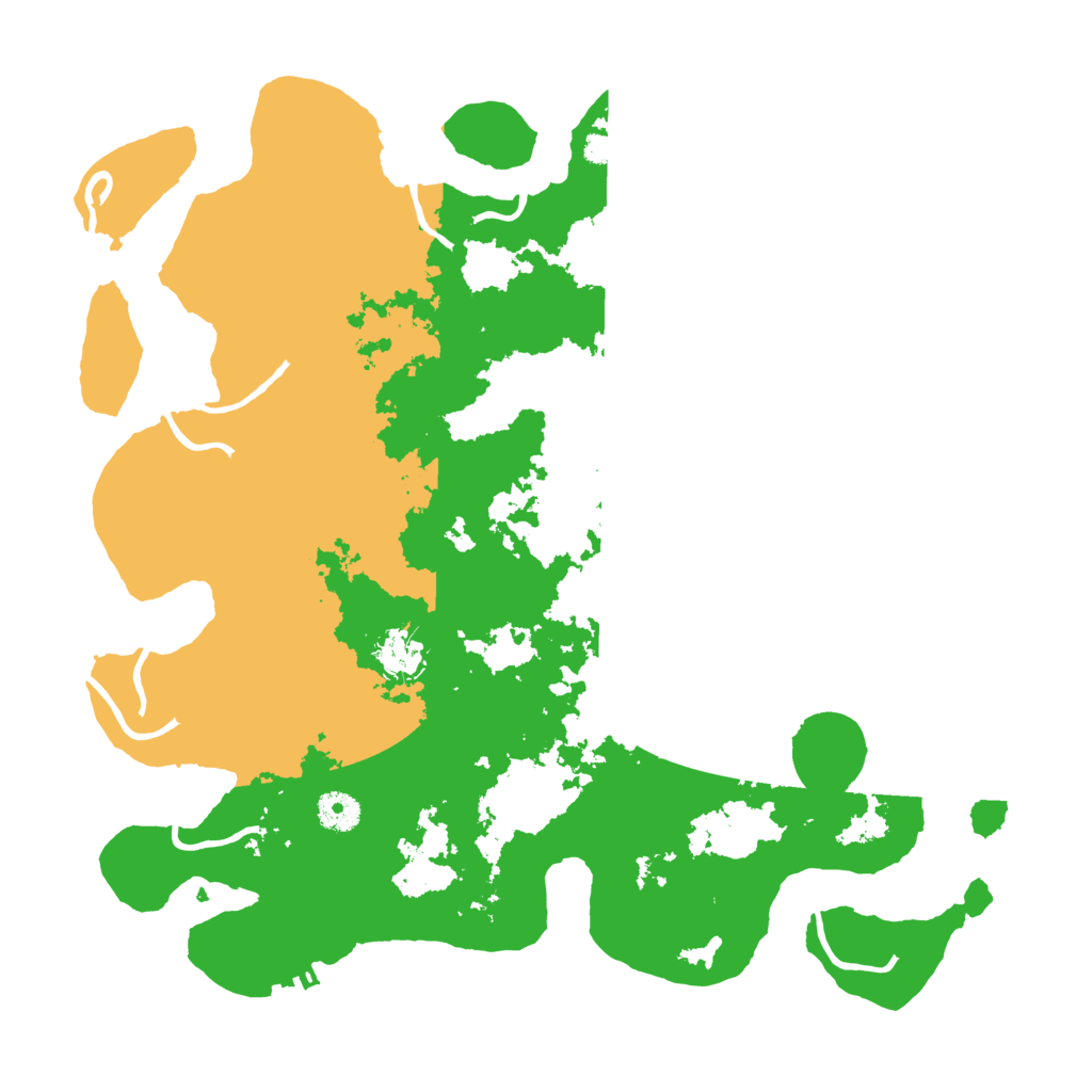 Biome Rust Map: Procedural Map, Size: 3950, Seed: 32959450