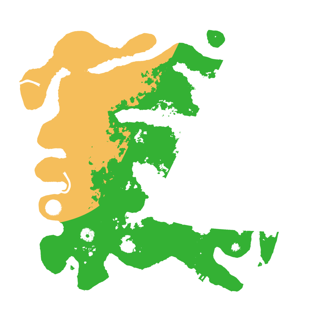 Biome Rust Map: Procedural Map, Size: 3500, Seed: 2135843147