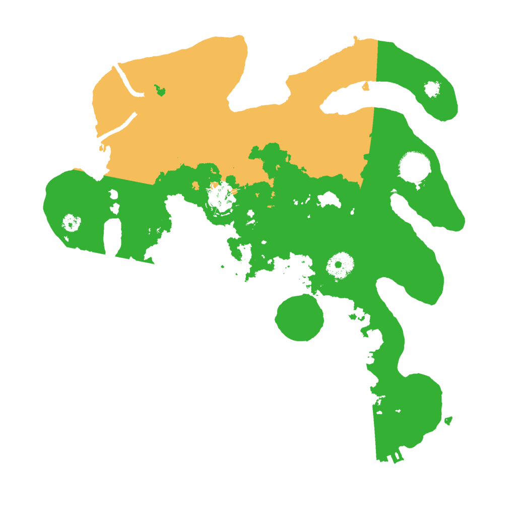 Biome Rust Map: Procedural Map, Size: 3000, Seed: 2007246921