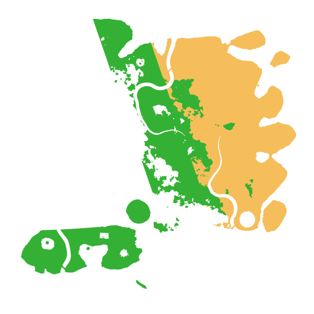 Biome Rust Map: Procedural Map, Size: 3750, Seed: 60263597