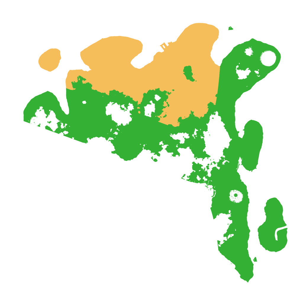 Biome Rust Map: Procedural Map, Size: 3450, Seed: 20880085