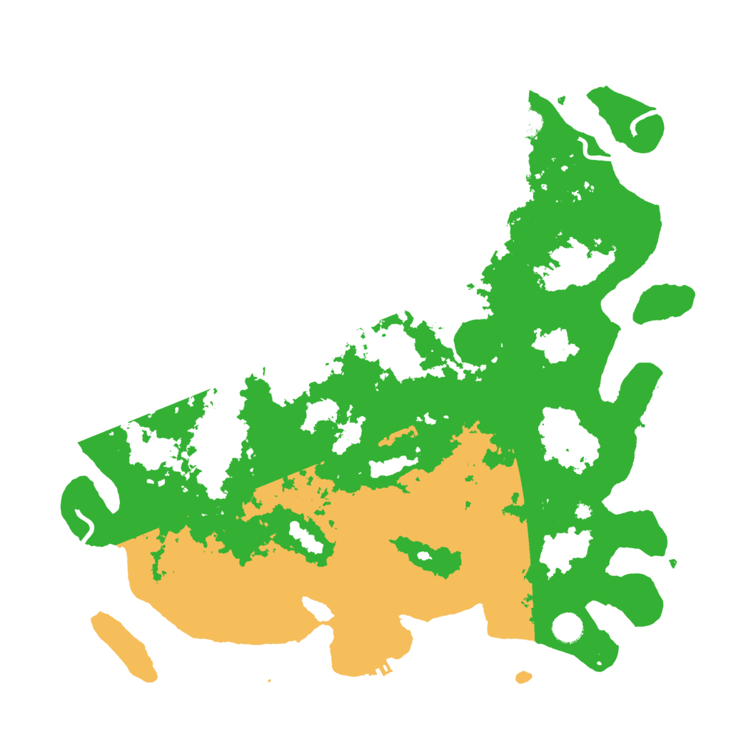 Biome Rust Map: Procedural Map, Size: 4250, Seed: 66643109