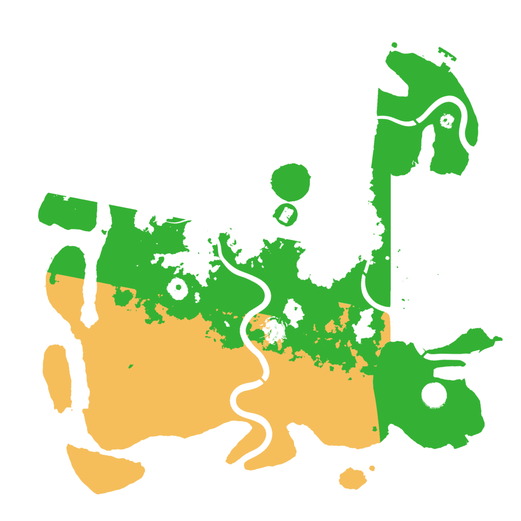 Biome Rust Map: Procedural Map, Size: 3750, Seed: 69103462