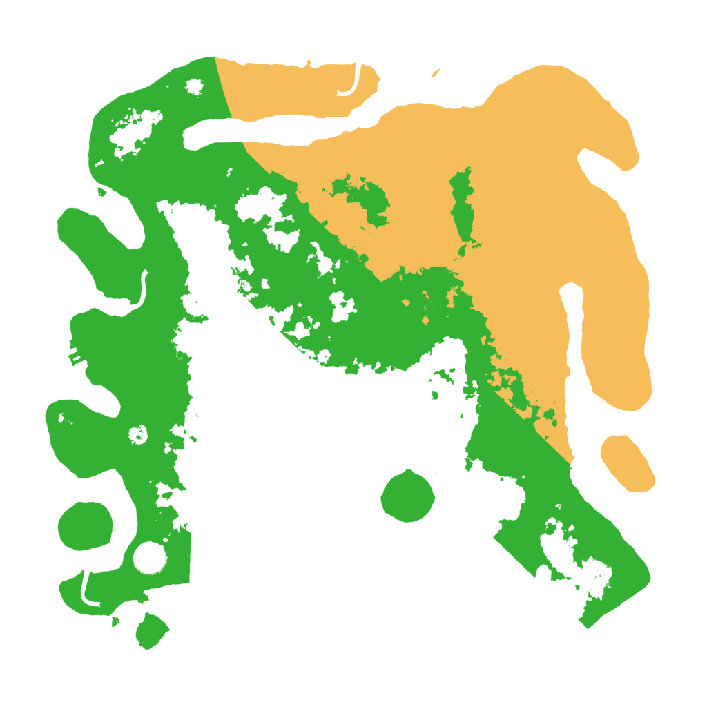 Biome Rust Map: Procedural Map, Size: 3800, Seed: 23026148