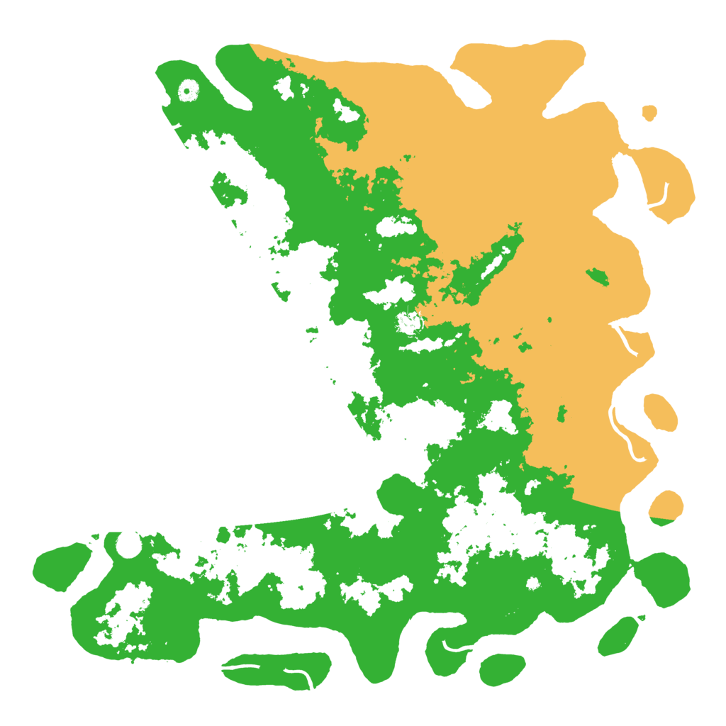 Biome Rust Map: Procedural Map, Size: 5000, Seed: 209