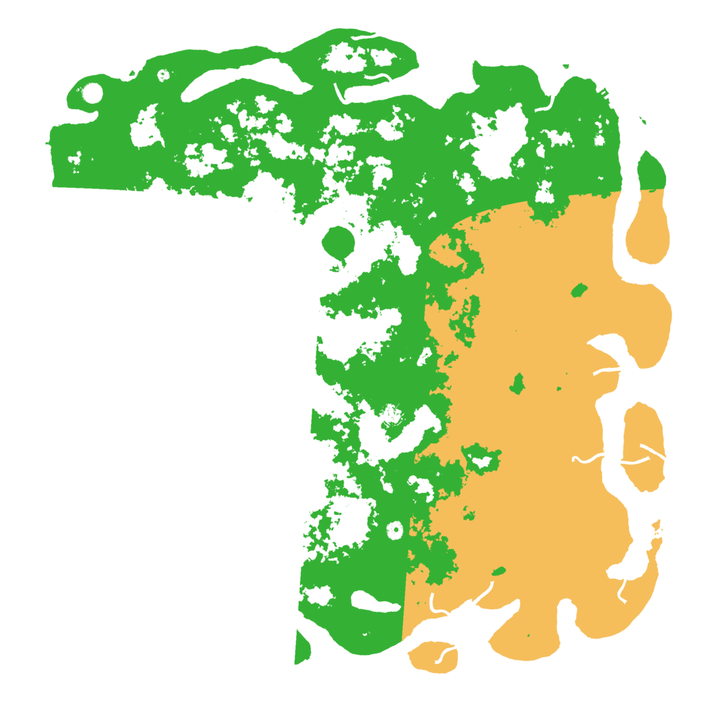 Biome Rust Map: Procedural Map, Size: 6000, Seed: 2031382186