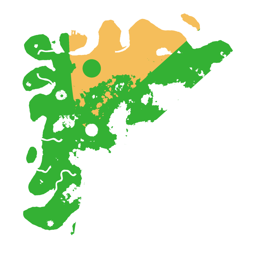 Biome Rust Map: Procedural Map, Size: 3700, Seed: 1970176928