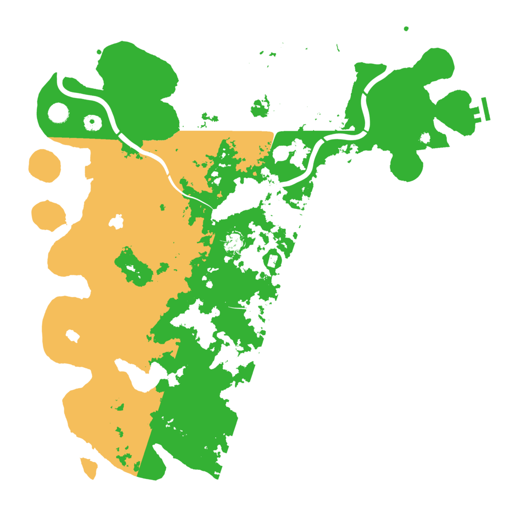 Biome Rust Map: Procedural Map, Size: 4500, Seed: 469944041