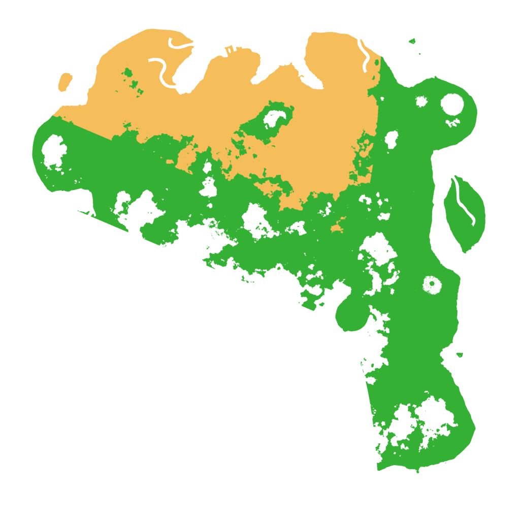 Biome Rust Map: Procedural Map, Size: 4250, Seed: 240736395