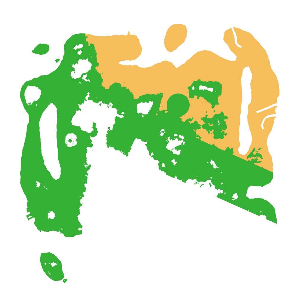 Biome Rust Map: Procedural Map, Size: 3500, Seed: 1939739679