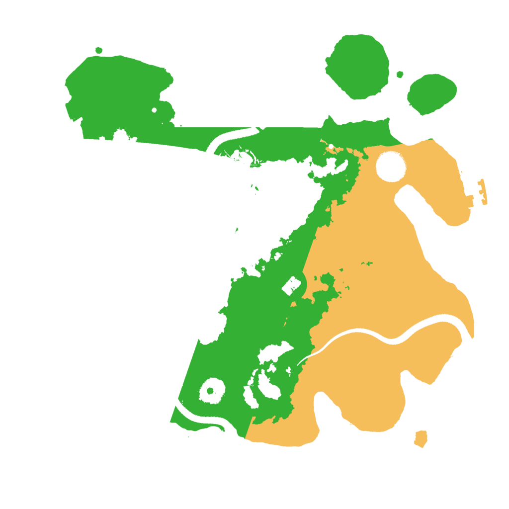Biome Rust Map: Procedural Map, Size: 3000, Seed: 14440