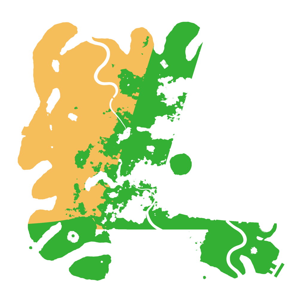 Biome Rust Map: Procedural Map, Size: 4000, Seed: 285183717