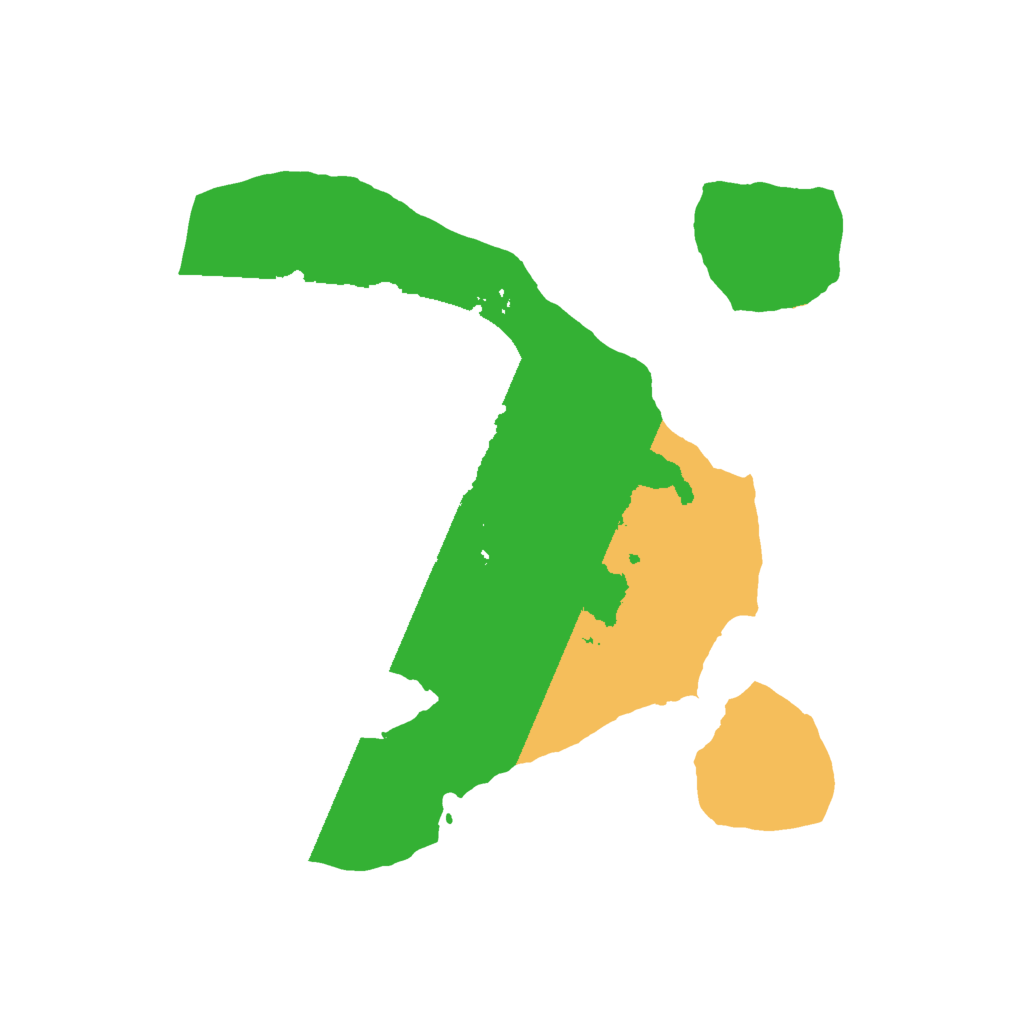 Biome Rust Map: Barren, Size: 1700, Seed: 126162244