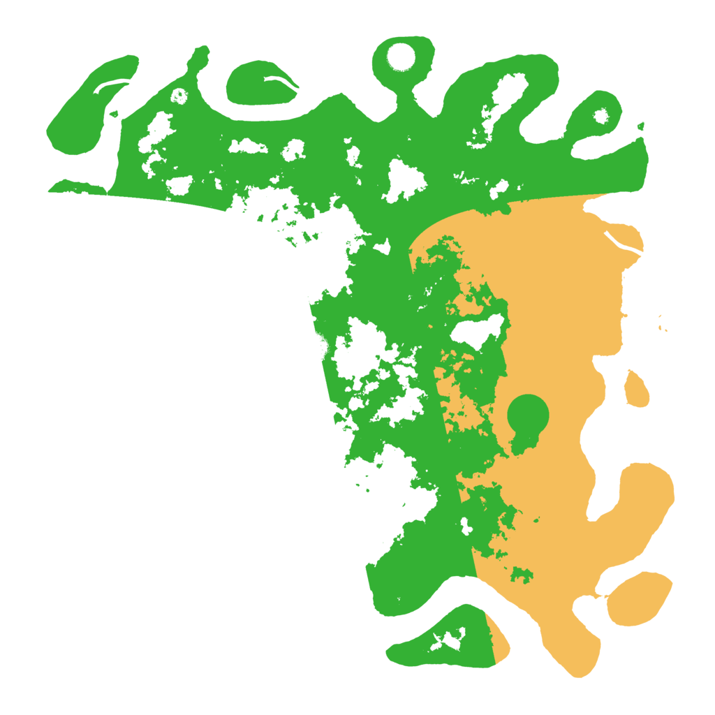 Biome Rust Map: Procedural Map, Size: 4500, Seed: 1395837763
