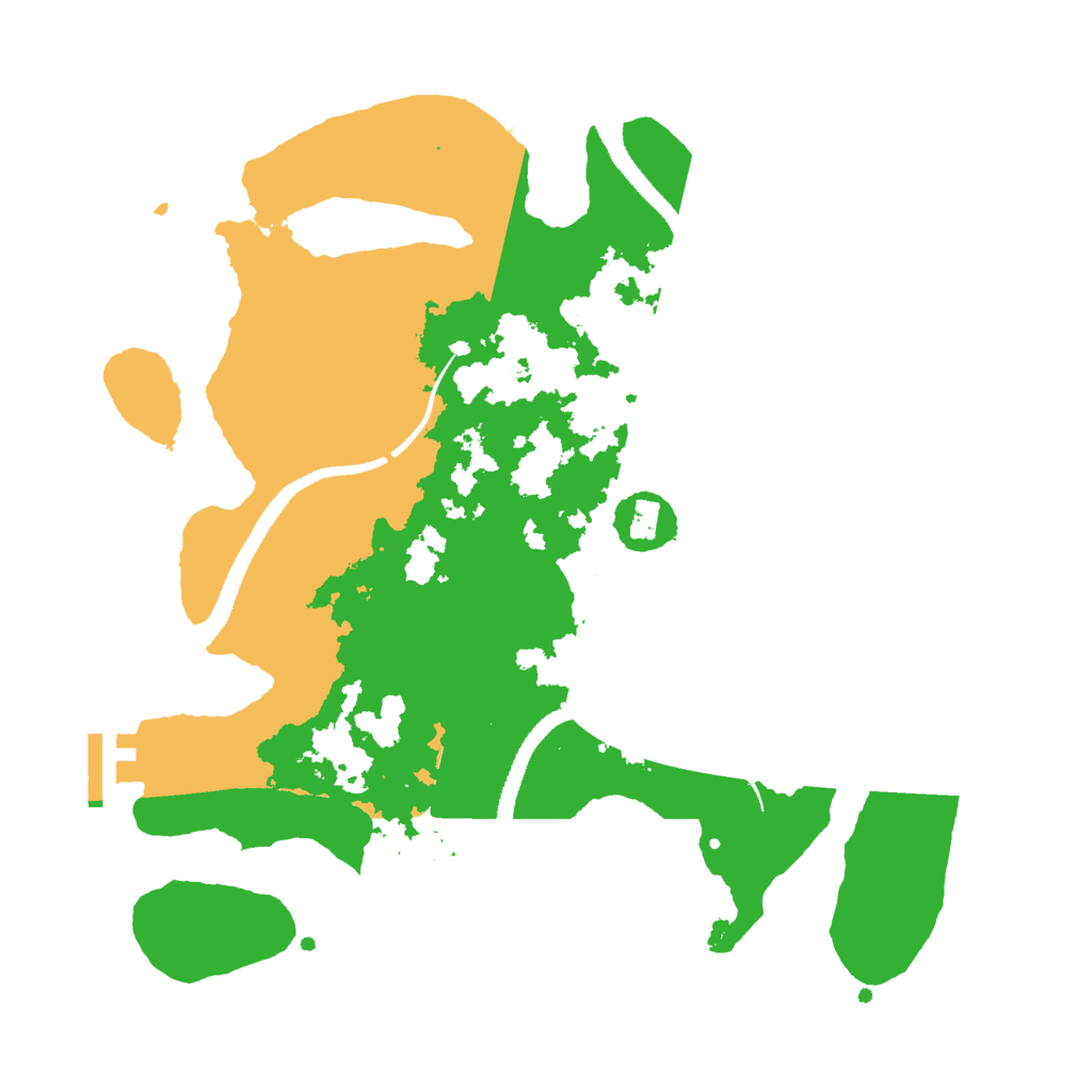 Biome Rust Map: Procedural Map, Size: 3000, Seed: 12347