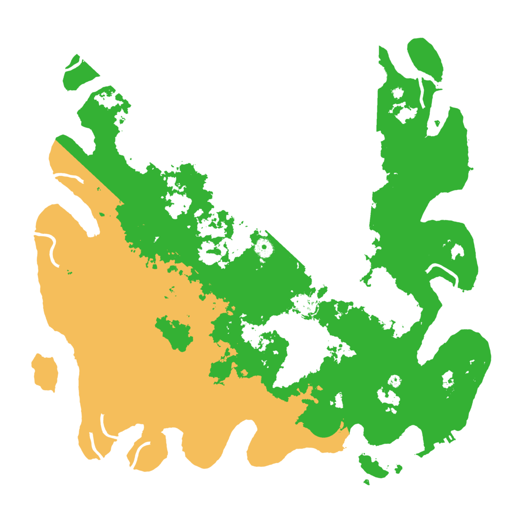 Biome Rust Map: Procedural Map, Size: 4250, Seed: 614950297