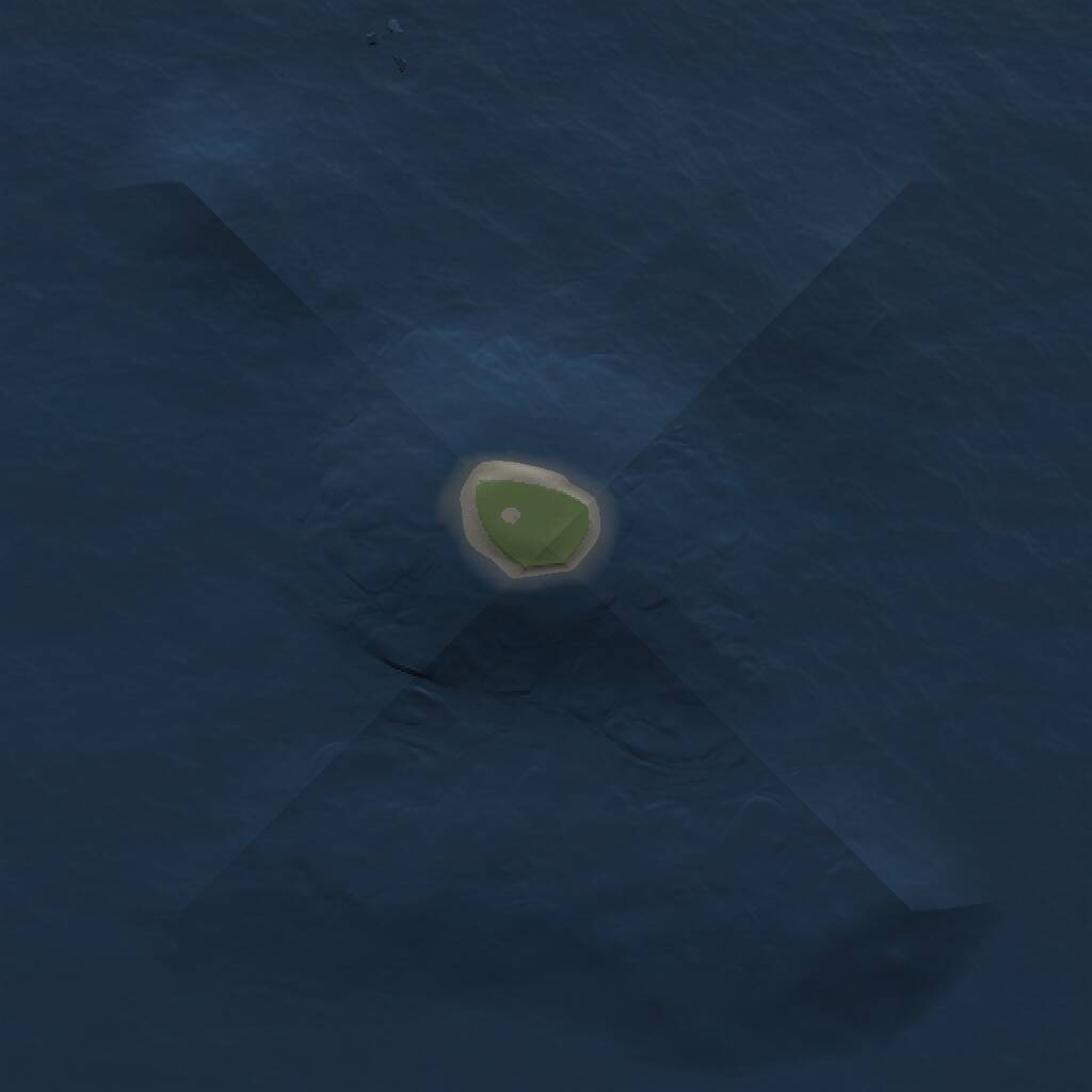 Rust Map: Procedural Map, Size: 1000, Seed: 5187, 1 Monuments