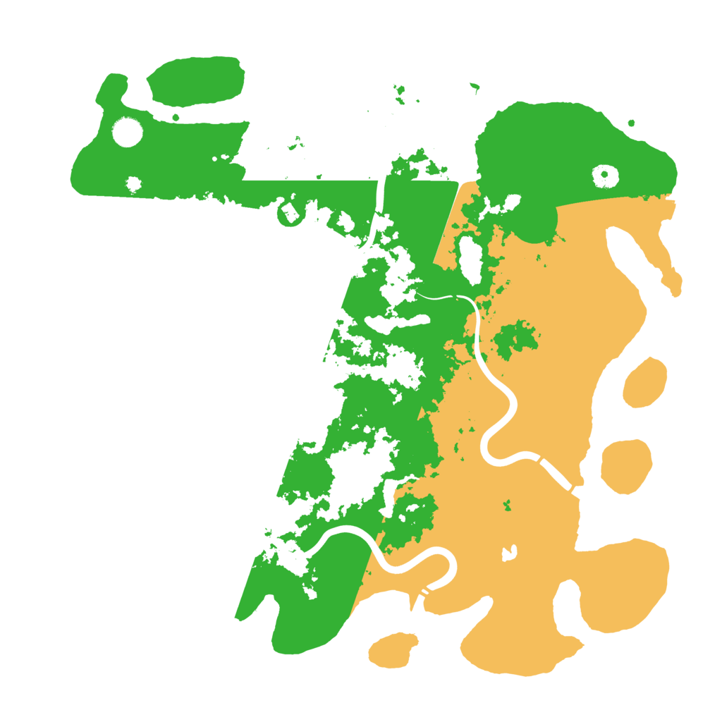 Biome Rust Map: Procedural Map, Size: 4250, Seed: 125577984