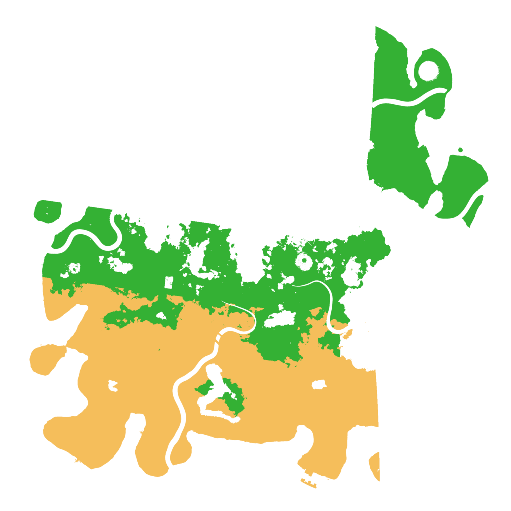 Biome Rust Map: Procedural Map, Size: 4500, Seed: 689283085
