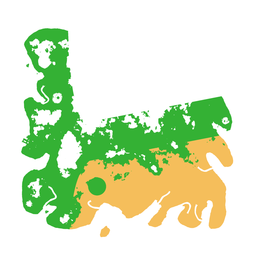 Biome Rust Map: Procedural Map, Size: 3750, Seed: 95806177