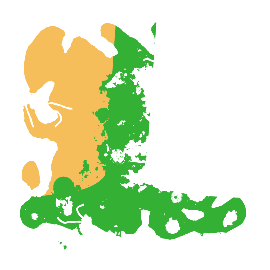 Biome Rust Map: Procedural Map, Size: 3500, Seed: 1267167981