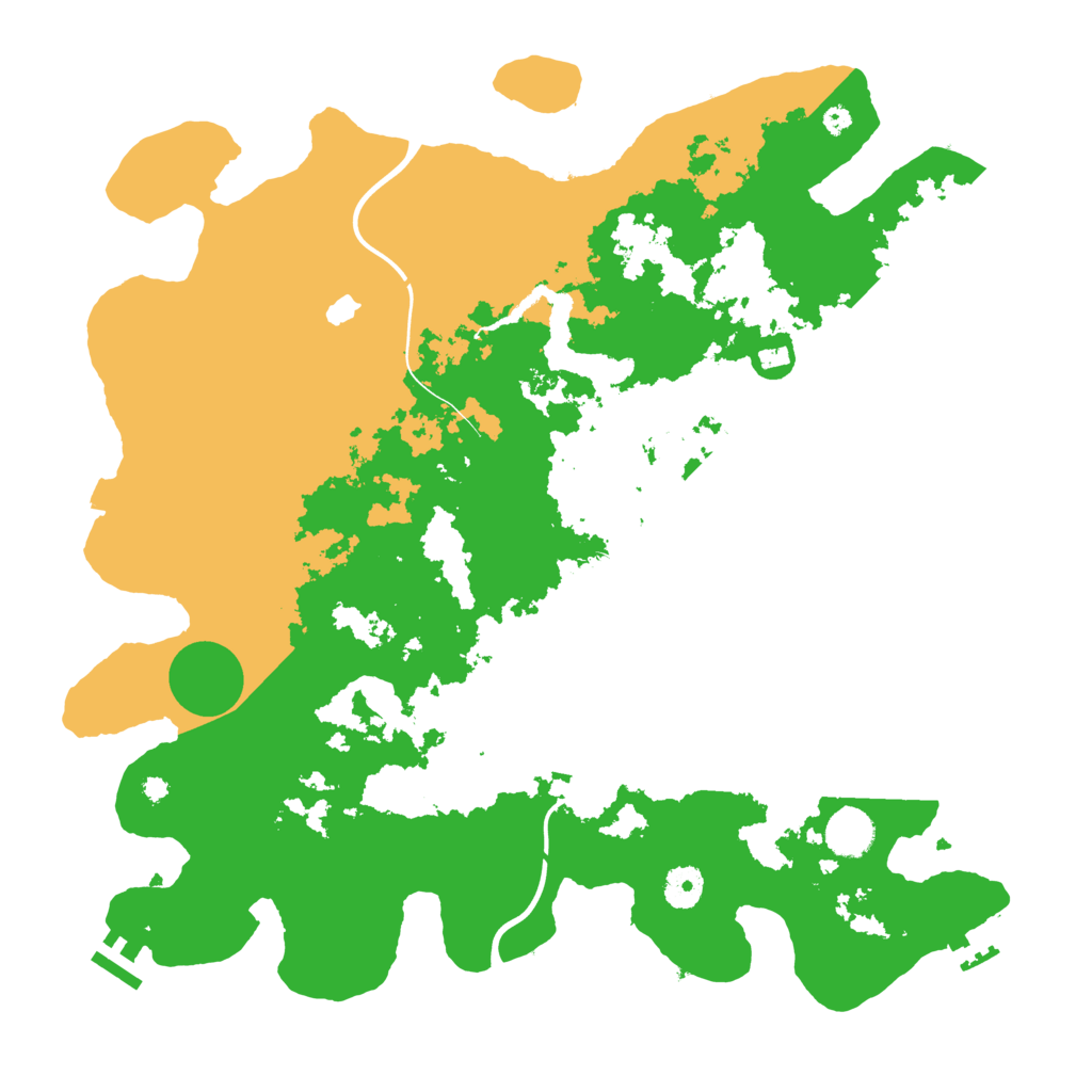 Biome Rust Map: Procedural Map, Size: 4000, Seed: 1493185267