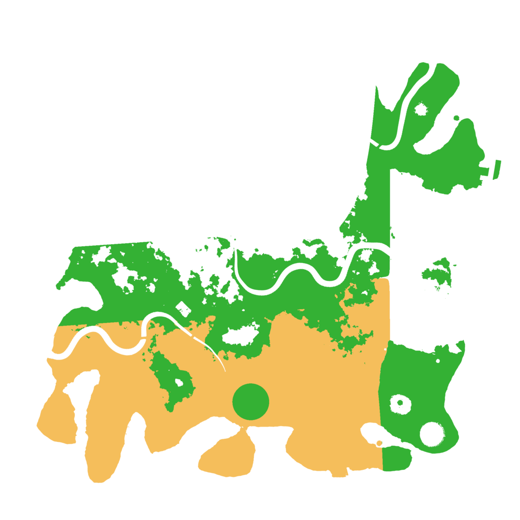 Biome Rust Map: Procedural Map, Size: 3750, Seed: 559224212