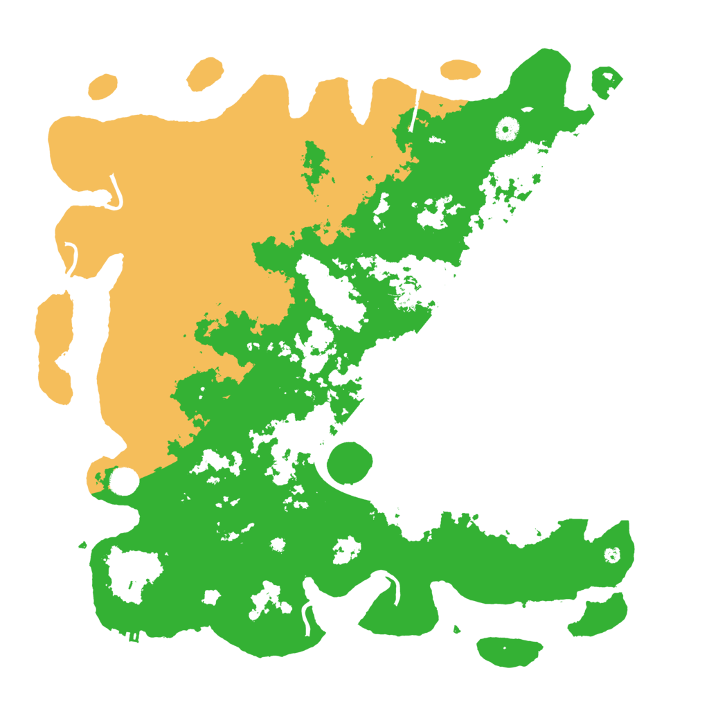 Biome Rust Map: Procedural Map, Size: 4500, Seed: 47812