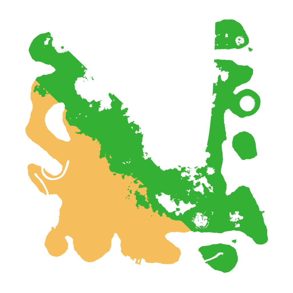 Biome Rust Map: Procedural Map, Size: 3400, Seed: 932229805