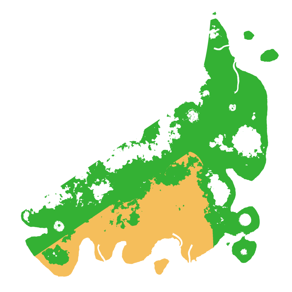 Biome Rust Map: Procedural Map, Size: 4250, Seed: 282045597