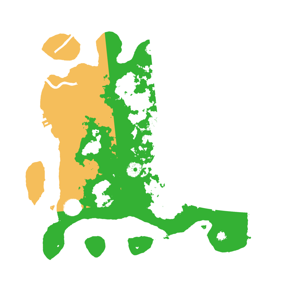 Biome Rust Map: Procedural Map, Size: 3000, Seed: 135670