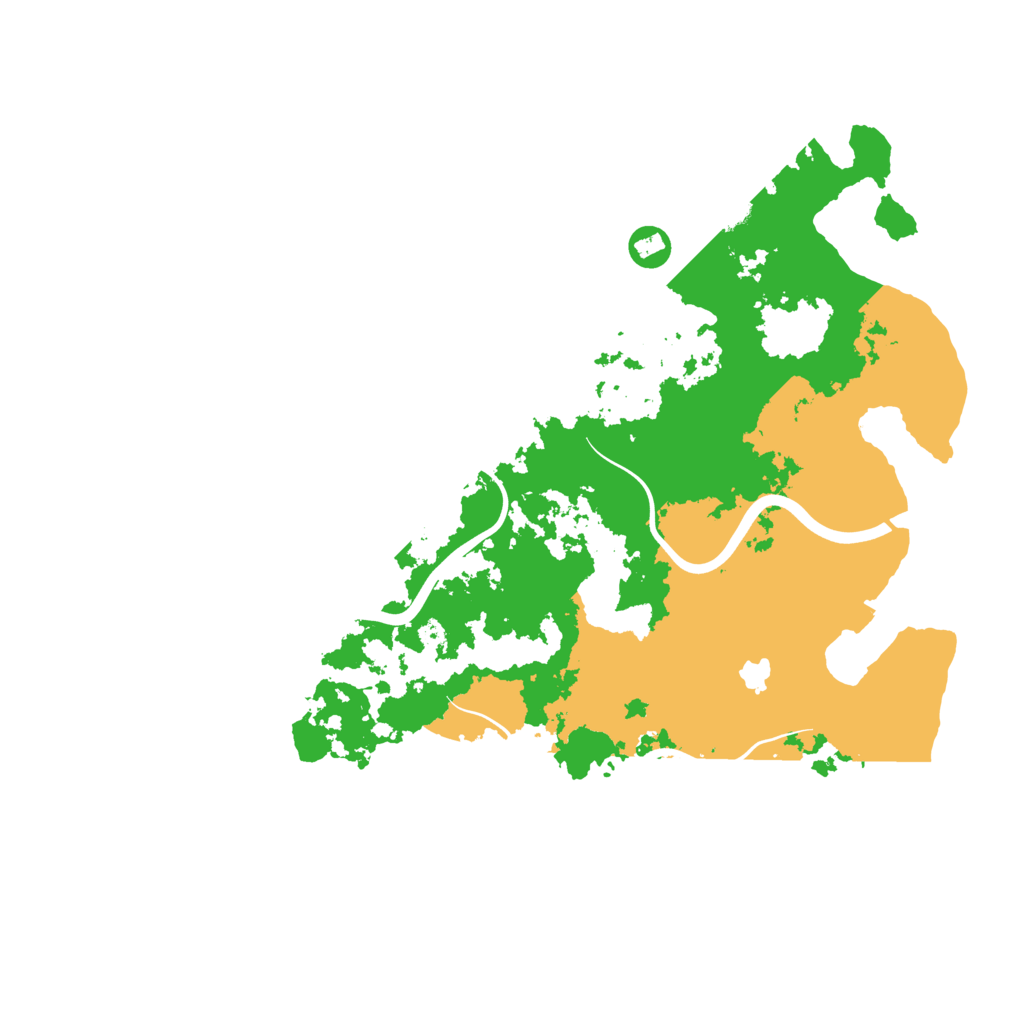 Biome Rust Map: Procedural Map, Size: 4000, Seed: 276779294