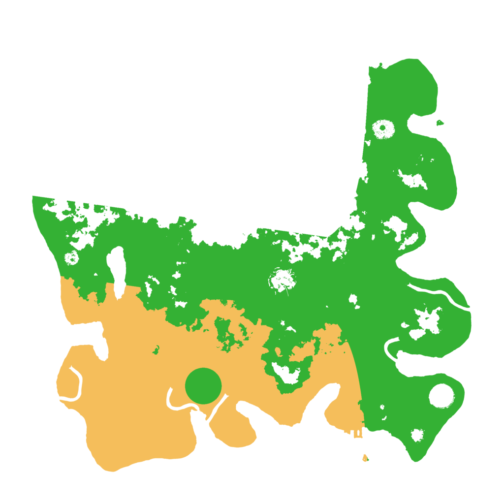 Biome Rust Map: Procedural Map, Size: 3650, Seed: 49850450