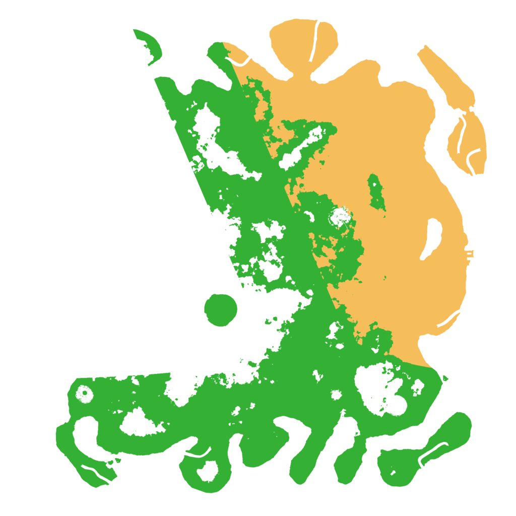 Biome Rust Map: Procedural Map, Size: 4500, Seed: 1183052161